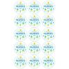 15 x National Nurses Day Design 3 - Edible Wafer or Icing Cupcake Toppers Nurse Day Party Cake Decorations Perfect For Brownies Cookies Muffins & More! (Edible Wafer Card) view 1