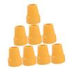 COLLBATH 8pcs Rubber Cane Tips for Walking Stick, Non-Slip Foot Pads, Replacement Ferrules Greater Stability, Anti-wear Support for Mobility Aids view 1