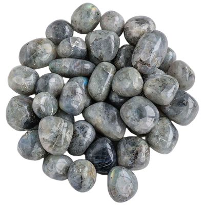 SUPBEI 0.22lb Natural Polished Crystal Stone Set Handpicked Tumbled Stones and Crystals Bulk for Healing, Reiki, Meditation, Witchcraft and Home Decor,Labradorite