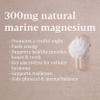 Higher Nature Atlantic Marine Magnesium Supplement 300mg - Natural Source - True Food Formula - High Strength Magnesium Supplements - Enhance Calm, Support Bone, Muscle, Sleep & Energy - 30 Capsules view 3