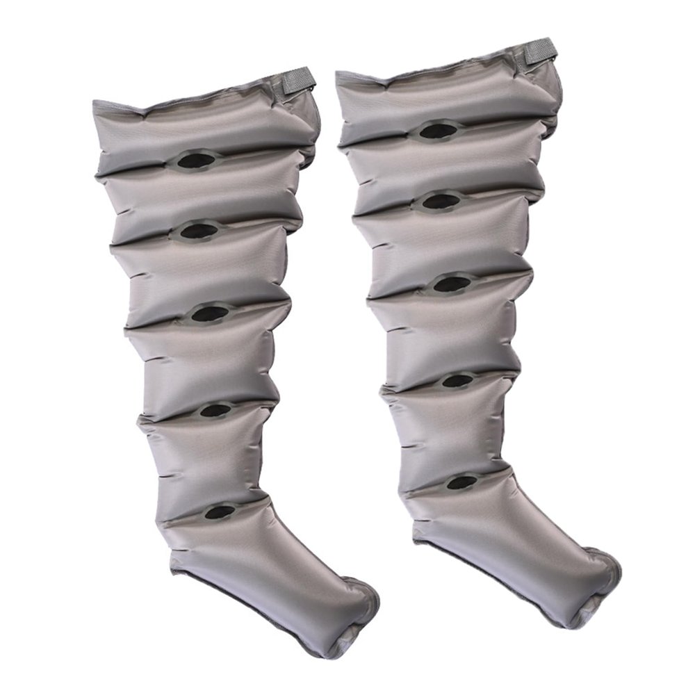 6 Chambers Air Compression Leg Massager Waist Arm Leg Wraps Foot Ankles Calf Massage Machine Pressotherapy Boots Circulation Improve Pain Relax