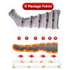 6 Chambers Air Compression Leg Massager Waist Arm Leg Wraps Foot Ankles Calf Massage Machine Pressotherapy Boots Circulation Improve Pain Relax view 4
