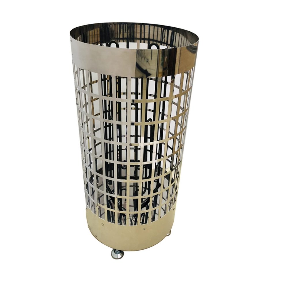 AIRYSSFU Bastungmaskin, 9KW Sauna Heater Stove Electrical Stainless Steel Dry Steam Sauna Tube Heater Sauna Equipment