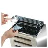 AIRYSSFU Bastungmaskin, Sauna Heater Sauna Heater Stove With Internal Control Dry Steam Furnace External Control Furnace With Controller Wooden Fence Anti-scalding(3.0KW) view 2