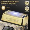 AOOWU Electric Razor for Men - 2 in 1 Foil Shaver With Precision Hair and Beard Trimmer, Cordless Rechargeable Waterproof Head Shaver for Bald Men view 4