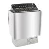AIRYSSFU Bastungmaskin, Small Sauna Heater 4.5KW Dry Steam Spa Electric Mini Sauna Heater With Internal Controller(Stainless steel) view 1