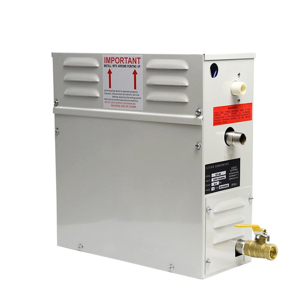 AIRYSSFU Bastungmaskin, 9KW Steam Generator For Shower Home Steam Machine Sauna Equipment Sauna Bath SPA Steam Shower With Digital Controller