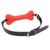 Adjustable Silicone Dog Bone Mouth Training Props (Red, Mouthpiece+Clip) view 4