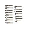 100pcs Glasses Spring Insert Hinge Repair Replacement Broken Eyeglasses Accessories(028) view 1