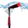 18FT Water Fed Telescopic Brush Pole Kit for Home and Commercial Window Cleaning Includes 20m Water Supply Hose and Solar Panel Brush view 1