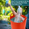 M1SS Combo of 3 Sizes 26L, 40L, 75L Orange Flexi Tub Robust Versatile Multipurpose Large Flexi Tub Garden Home Flexible Plastic Storage Container Bucket Flex Tub- MADE IN UK view 4