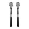 2Pcs Compact and Portable Tongue Scraper for Mouth Hygiene Enthusiasts Gentle Tongue Brush for Home Office Or Travel Use view 1