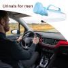 1200ml Spill Proof Pee Container, Portable Urinal Bottle, Travel Urinal Bottle, Silicone Male Urinal, Odor Resistant Cover, Leak Proof Urinals Container for Bedroom, Travel, Outdoor Activities view 3
