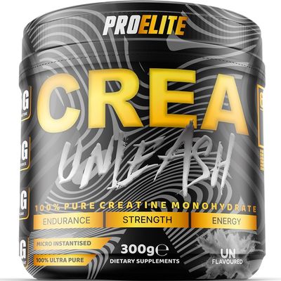 Micronised Creatine Powder 300g Vegan 100% Pure Creatine Monohydrate 5g Per Serving for Strength Performance Muscle Power and Workout Recovery Unflavoured Workout Supplement by PROELITE
