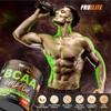 BCAA 211 Powder 300g - Branched Chain Amino Acids BCAAs 2:1:1 Supplement Intra Workout, Recovery Powder with L Leucine, L Isoleucine, L Valine, L Glutamine - Vegan by PROELITE (300g, Lychee) view 2