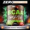 BCAA 211 Powder 300g - Branched Chain Amino Acids BCAAs 2:1:1 Supplement Intra Workout, Recovery Powder with L Leucine, L Isoleucine, L Valine, L Glutamine - Vegan by PROELITE (300g, Lychee) view 3