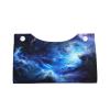 Blue Galaxy Printed Leather Tissue Box Cover Long Cute Tissue Box Holder Decorative Organizer for Bathroom Bedroom Office Car view 4