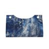 Abstract Blue Printed Leather Tissue Box Cover Long Cute Tissue Box Holder Decorative Organizer for Bathroom Bedroom Office Car view 4