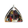 Art Guitar Pattern Printed Leather Tissue Box Cover Long Cute Tissue Box Holder Decorative Organizer for Bathroom Bedroom Office Car view 3