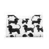 Black Dogs Dachshund Dog Printed Leather Tissue Box Cover Long Cute Tissue Box Holder Decorative Organizer for Bathroom Bedroom Office Car view 4