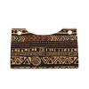 African Mud Cloth Tribal 1 Printed Leather Tissue Box Cover Long Cute Tissue Box Holder Decorative Organizer for Bathroom Bedroom Office Car view 2