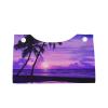 Palm Tree Beach Sunset Printed Leather Tissue Box Cover Long Cute Tissue Box Holder Decorative Organizer for Bathroom Bedroom Office Car view 2