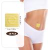 30pcs Castor Oil Pack Wrap for Belly Button, 2.36x2.36in Disposable Self-Adhesive Wrap Pack Pads Stripe Highly Absorbent Organic Cotton Castor Compress Patches No Wash (Oil Not Included) view 2