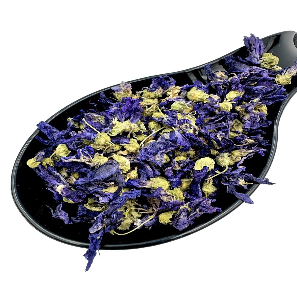 Blue Mallow Dried Flowers Loose Herb 20g-1.9kg Malva Sylvestris (200 Grams)