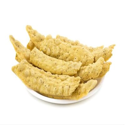 Lily's Present Crispy Lamba Gathiya (Fafda), Traditional Indian Breakfast, Made with gram Flour, Ready to eat , 1kg