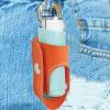 Inhaler Holder Case - Leather Inhaler Holder Keychain | Simple and Stylish Protective Inhaler Case for Travel, Business Trip, Home, School, Camping view 3