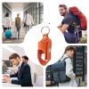 Inhaler Holder Case - Leather Inhaler Holder Keychain | Simple and Stylish Protective Inhaler Case for Travel, Business Trip, Home, School, Camping view 4