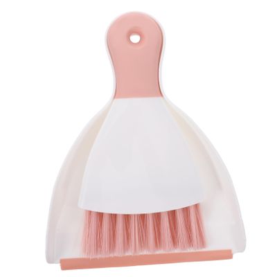 Ipetboom Desktop Broom Set Cleaning Tools for Pet Cage Dust Pan Brushes Set for Indoor Small Animal Habitats Random Color