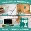 Crystals 18-Pack Hanging Wardrobe Dehumidifier Bags 250g Moisture Absorber with Leak-Proof Design & Hooks, Damp Traps for Closet, Wardrobe, Car, Office Effective Condensation and Odour Control view 3
