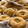 Lily's Indian Vegetarian Cuisine Present Traditional Balushahi with Pistachio nuts in multipieces (6 piece) view 2