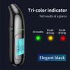 yuwqqoajv Sturdy ABS Plastic Drunk Drive Tester With LED Indicator Lights Handheld 3 Indicator Lights LCD Display Testing Tool, C06 view 2