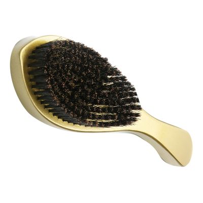 Beaupretty Long Wooden Handle Beard Brush Boar Bristle Cleaning Brush for Men's Grooming Beard Care Accessory for Facial Hair Maintenance Random Color
