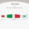 Italian Flag Unisex Side Sleeping Headband, Sleeping Eye Mask and Ear Muffs, (26.8 * 4.3 inches), Indoor and Outdoor Travel Yoga Adjustable Comfort Eye and Ear Muffs, view 3
