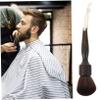 Portable Beard Brush Coffee Wood Fibre Styling Brush view 3