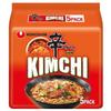 Nongshim Shin Ramyun Noodle Soup Vegan & Halal Spicy Korean Instant Noodles, Plant-Based (Pack 5, Shin Kimchi 120g) view 1