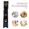 CATIEBYE Retractable 2 Meter Height Measuring Ruler for Kids and Adults, Black Sliding Growth Chart Tape, Wall-Mounted Baby and Child Measurement Tool for Nursery and Clinic view 3
