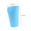 SKISUNO 2pcs Adult Feeding Cup with Angled Design for Elderly Care and Bedridden Patients, 237ml Plastic Spill-Proof Drinking Cups Minimizing Discomfort, for Disabled Adults and Patient view 2
