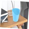 SKISUNO 2pcs Adult Feeding Cup with Angled Design for Elderly Care and Bedridden Patients, 237ml Plastic Spill-Proof Drinking Cups Minimizing Discomfort, for Disabled Adults and Patient view 4