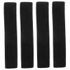 HOLIDYOYO 4pcs Black Nylon Elastic Bento Box Bands Tie Down Straps Reusable Lunch Box Cinch Bands and Luggage for Outdoors and Picnic Use view 1