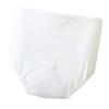 Washable Absorbency Incontinence Aid Cotton Underwear Briefs for Women M White view 3