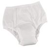 Washable Absorbency Incontinence Aid Cotton Underwear Briefs for Women M White view 4