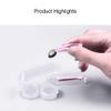 3 Set Contacts Lenses Tweezer Portable Professional Bedroom Bathroom Replacement Inserter Remover with Storage Box Color Random view 3