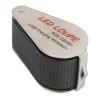 10X Jewelers Loupe Magnifying Glass LED Lights UV Rechargeable Foldable Pocket for Coins Electronics view 2