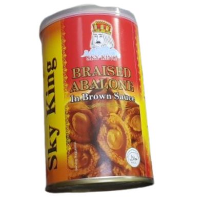 Sky King 10-Head Braised Abalone in Brown Sauce, 425g nett, Halal