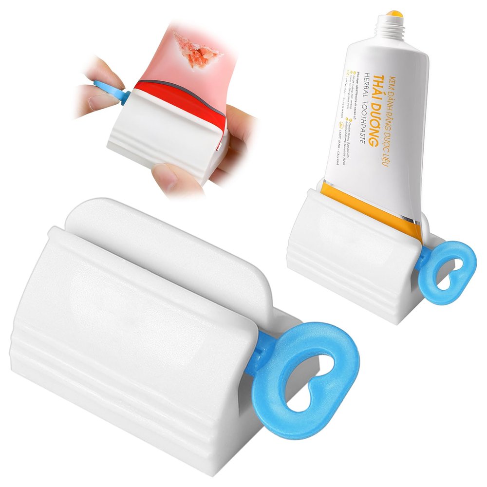 Squee Toothpaste 6 Pieces Toothpaste Squeezer,Tube Squeezer,Toothpaste Tube Squeezer ...
