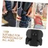 1 Pair Transparent Shoe Lace Locks Adjustable Buckle Clips for Sneakers Sports Shoes and for Easy Use and Secure Fit view 4